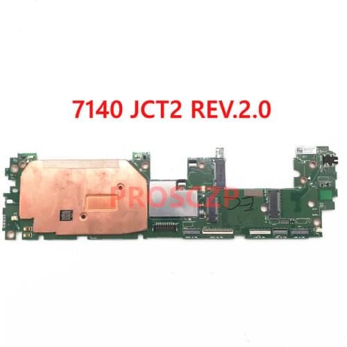 High quality For Dell 7140 Laptop motherboard JCT2 REV.2.0 100% full Tested OK+Free shipping