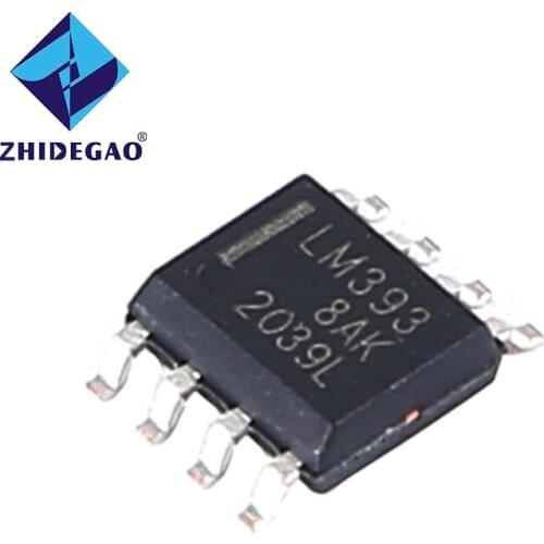 ZHIDEGAO 10PCS LM358DR SOP LM358D SOP8 LM358 SMD Dual Operational Amplifiers