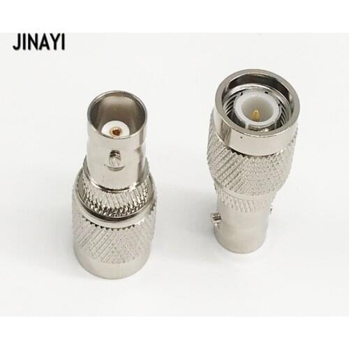 10pcs/lot TNC male plug to BNC female jack straight RF adapter connector Adapter