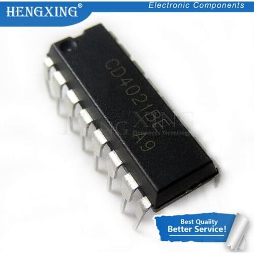 5pcs/lot TC4021BP TC4021 CD4021 CD4021BE CD4021 DIP-16 In Stock