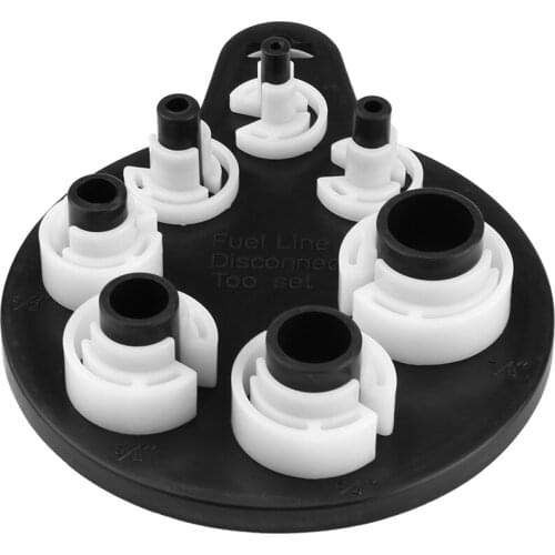 7pcs 1 Set Universal Automobiles Air Condition Oil Fuel Lines Disconnect Tool Quick Connecting Sleeves Repair Combinations