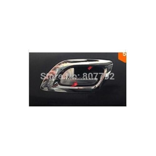 ABS for CHROME DOOR inside handle TRIM 4pcs/set for 09 10for CITROEN C4 C 4 2009 2010