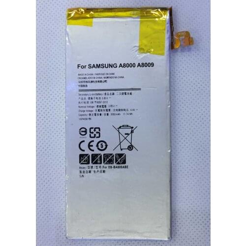 HFY Battery EB-BA800ABE For Samsung GALAXY A8 A8000 A8009 A800F A800S A800YZ Authentic Phone Battery 3050mAh EBBA800ABE battery