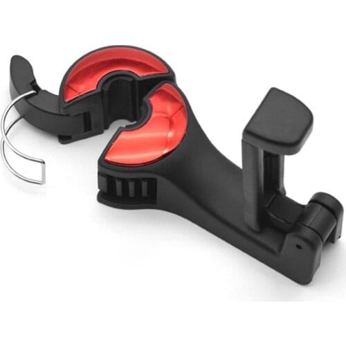 Car Headrest Hook Seat Headrest Clothing Hook Universal Car Vehicle Back Seat Headrest Hanger Holder Hook Durable Hanger
