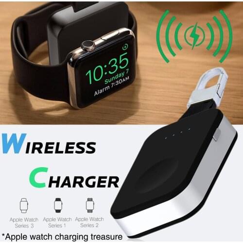 Large-capacity Mobile Power Wireless Charging Bracket Portable Apple Watch 1/2/3 Wireless Charger Cell Phone Accessories