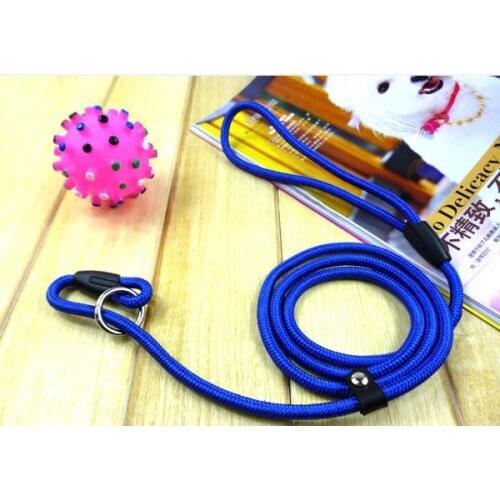 Black/Blue/Red Pet Puppy Dogs Flexible Harness Nylon Rope Training Leash Soft Walking Lead Collar Outdoor Use