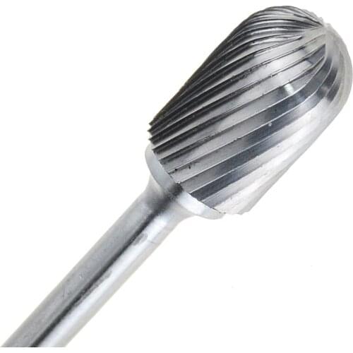 Ball Nose Cylindr Rotary File Boule for deburring and contouring Alloy Cylindrical Milling Cutter Column Type 6-16mm