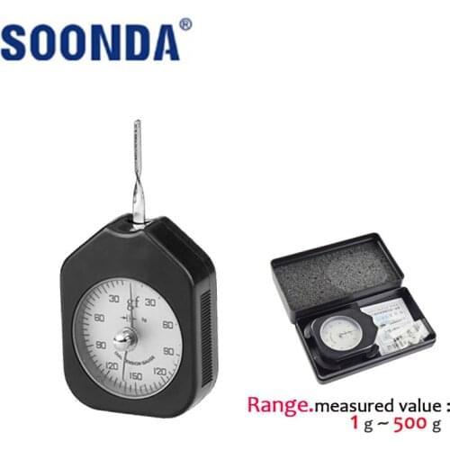 ETG Digital Double Pin Pointer Tension Metern Force Gauge Tester Tensionmeters for Spring Widening Pressure Precision Mechanical
