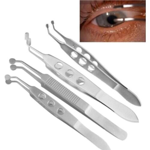 Makeup Tools Ophthalmic Palpebral Gland Massage Tweezers Clamp Gland Flap Eyelid Surgery Tool Forceps Clip Fat Eye Apparatus