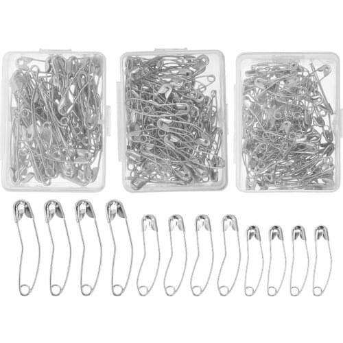 Stainless Steel Curved Safety Pins Needles Quilting Basting Pin Small Brooch Apparel Accessories DIY Sewing Tools
