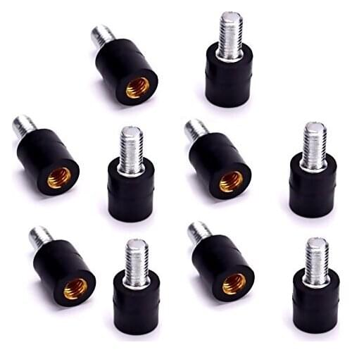 12pcs M3*7+4.5 M3 Flight Controller Anti-Vibration Fixed Screws Mounting Hardware Spacer Standoff For Naze32 CC3D F3 QAV250