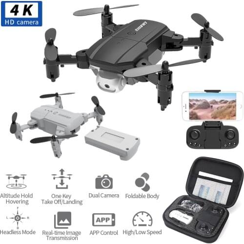 New F87 FPV Drone With 4K HD Camera Professional Aerial Photography Machine Height Fixed Helicopter Mini Foldable Quadcopter Kit