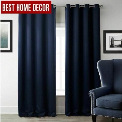 Curtains For Window Treatment Blinds Finished Drapes Blackout For Living Room