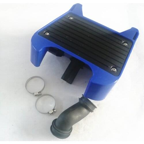 Blue Air Box Filter Assembly for Yamaha PEEWEE PW80 PW 80 Pit Dirt Bikes Motorcycle Air Filter Box Parts