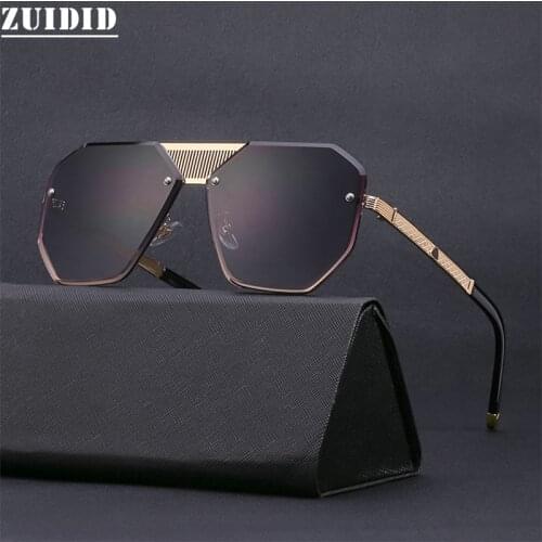 2021 Rimless Sunglasses Men Fashion Sunglasses Women Vintage Glasses Vasos Decorativos Luxury Square Vogue Zonnebril Dames Gafas