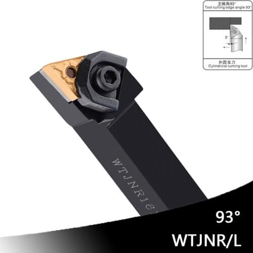 WTJNR WTJNR1616 H16 WTJNR2020K16 WTJNR2525M16 Cutting Tool Holder CNC Wood Turning Carbide Tools Lathe Turning Use Insert TNMG