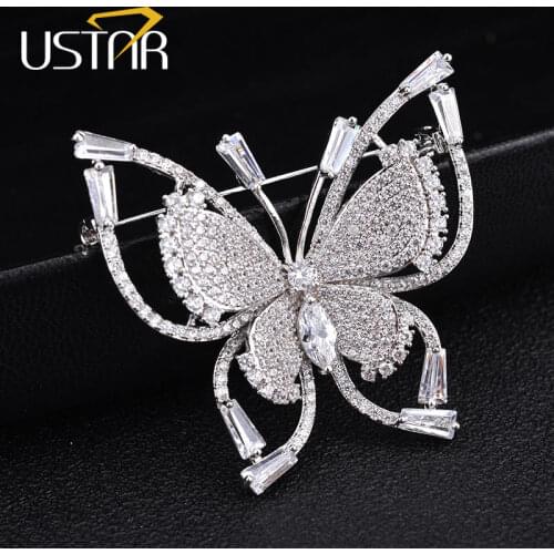 Свадебные броши на одежду USTAR China At AliExpress