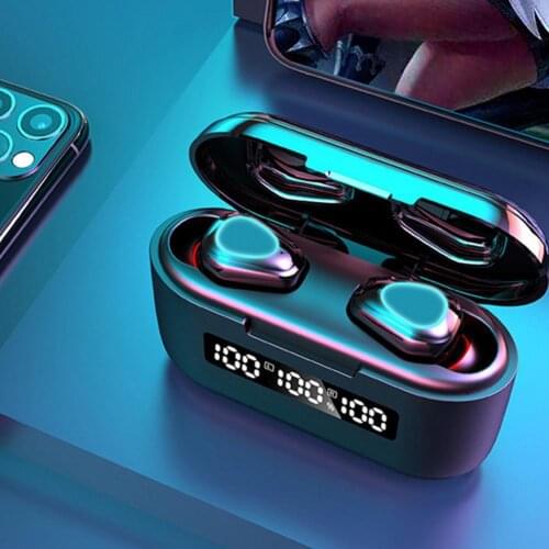 G40 Bluetooth 5.0 Heavy Bass In-ear Waterproof Earbuds Earphone for Phone