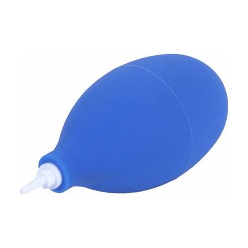 10pcs/lot High quality Blue color small strong Camera Lens Clearing Clean-cloth Air Blower with tracking number