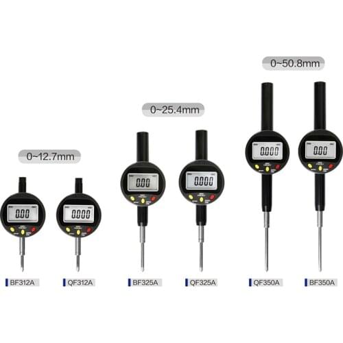 0-12.7mm 0-25.4mm 0-50.8mm High Precision Electronic Digital Micron Indicator Gauge Digital Indicators Micrometer Gauge Tool