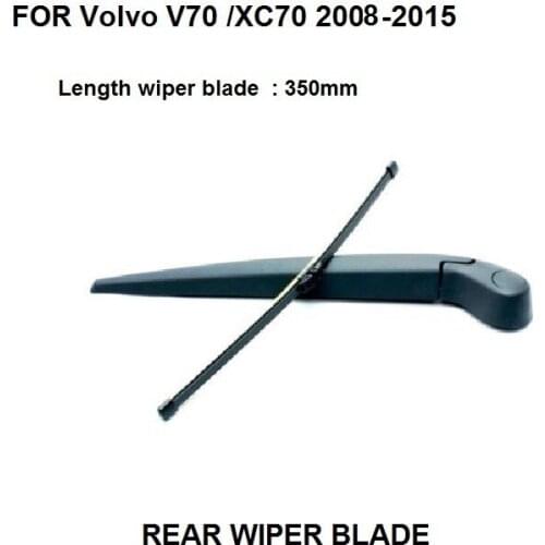 Rear Wiper Arm & Blade For Volvo V70 /XC70 2008 2009 2010 2011 2012 2013 2014 2015 Set New