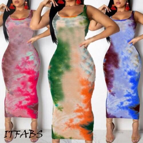 Womens Boho Long Maxi Dress Evening Party Beach Bodycon Dresses Summer Sundress 2019 New Arrival