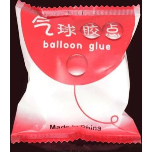 3bags Wedding And Festive Decoration Arrangement Balloon Glue Dots 100PCS Red Bag Balloon Glue Dots