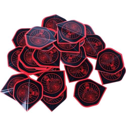 30 Pcs Nice Dart Flights Rare Pattern High Quality PET