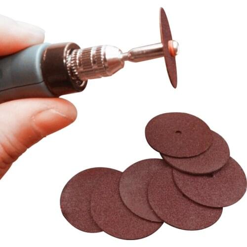 36pcs Dremel Accessories 24mm Reinforced Cut Off Grinding Wheels Rotary Metalworking Disc Hobby Tool Bit Dremel Tools