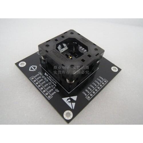 Opentop 790-42028-101 TQFN28/DIP DFN 5*5MM spacing 0.5mm IC Burning seat Adapter testing seat Test Socket test bench