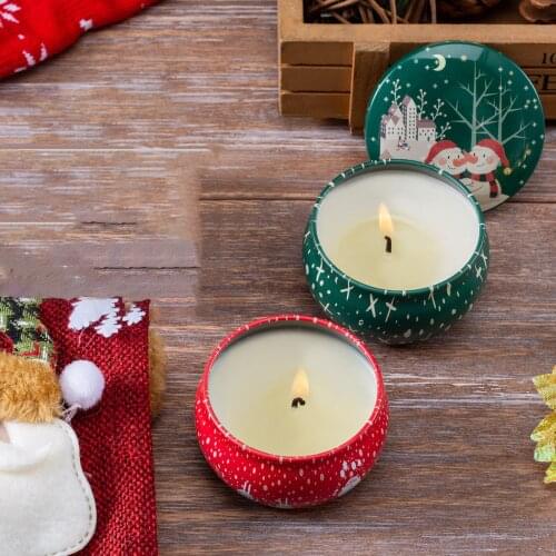8 Pcs Scented Candles Natural Soy Wax Pure Raw Material Aromatherapy Candles For Home Meditation Christmas Decoration Beneficial