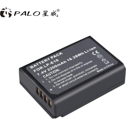 WEIHE LP-E10 LPE10 LP E10 Digital camera battery for Canon EOS 1100D 1200D 1300D 2000D Rebel T3 T5 T6 KISS X50 X70 Battery L10