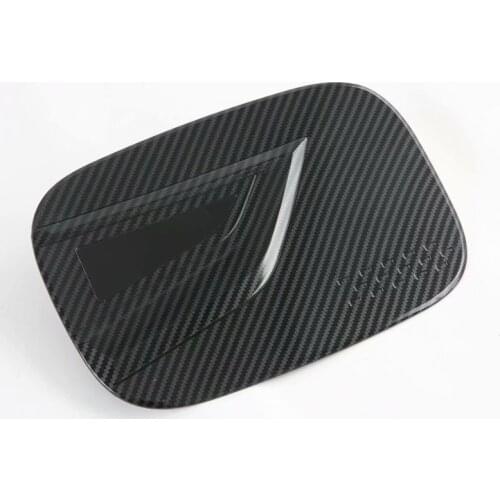 Car Styling Accessories For Kia Sorento MQ4 2021 ABS Carbon Fiber Gasoline Tank Cap Fuel Tank Cover Protective Sticker Sticker