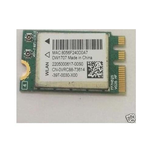 Wireless Adapter Card for Dell DW1707 DP/N VRC88 Qualcomm Atheros QCNFA335 Wireless bluetooth NGFF Mini