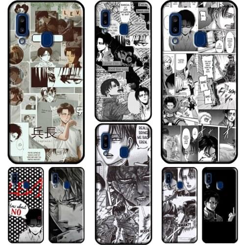 Attack on Titan Levi Ackerman For Samsung Galaxy A21S A31 A41 A51 A71 A20 e A30 A50 A70 A12 A42 A32 A52 A72 Phone Case