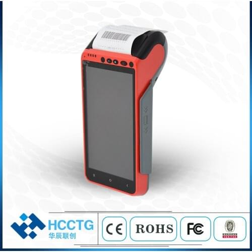 Android POS Terminal Receipt Printer Handheld Chile SII E-Boleta ticket PDA Bluetooth WiFi 4G NFC Data Collector