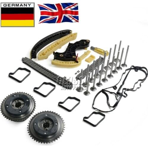 AP02 Timing Chain Pulley Kit + Valve For Mercedes S204 W203 W204 W211 1.8 Compressor M 271 M271 2710500800, 2710500900