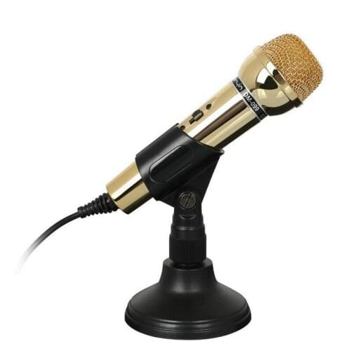 Free shipping Danyin DM-099 Condenser 3.5mm Microphone with Rotatable Holder