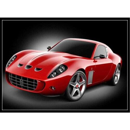 DIY Square Diamond Painting Cartoon Car 5D Diamond Embroidery Diamond Mosaic Ful crystal Round crystal Home decor child gift