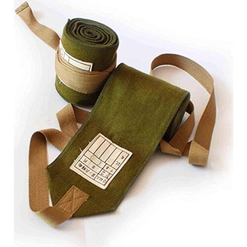 WWII WW2 UK BRITISH ARMY P37 WOOLEN SOLDIER FIELD LEGGINGS PUTTEE GAITERS Military War Reenactments