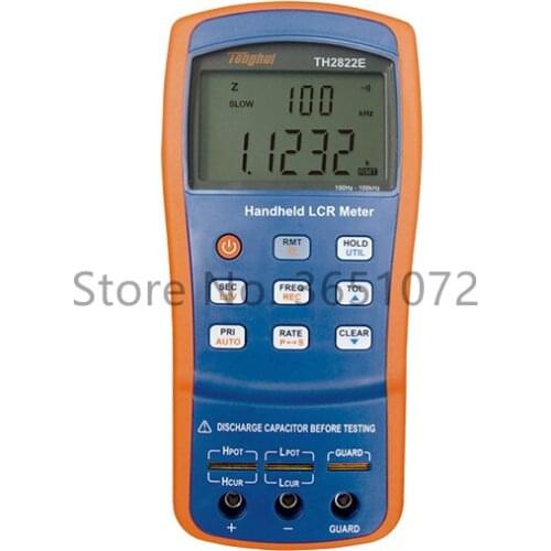 TH2822E 100Hz, 120Hz,1kHz,10kHz, 100kHz Handheld LCR Digital Bridge