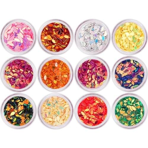 1pcs Handmade Sequins Craft Toys Leaves Foam Stickers Spring Crafts Early Learning Toys Kids Room Decorration Creative