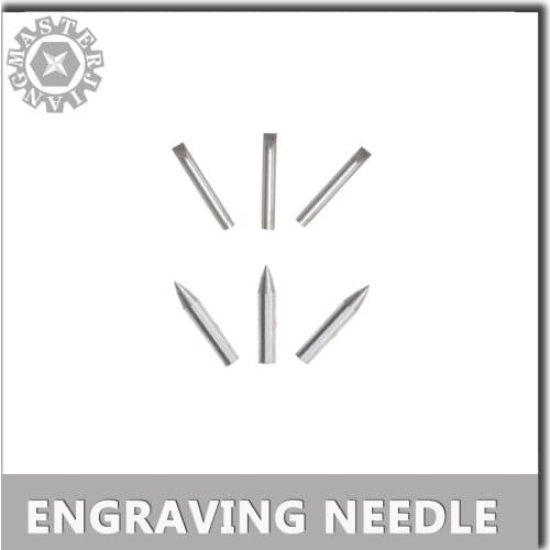 1pcs Mini PCB Drill Bits Tungsten Steel Carbide Flat/Sharp Engraving Needle for Engraving Pen, 3mm Shank, Length 25mm 18mm