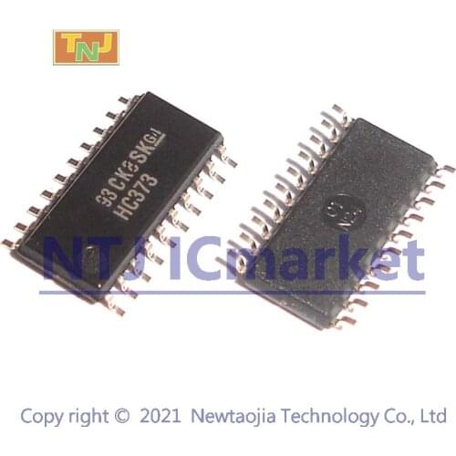 10 PCS SN74HC373NSR SOP-20-5.2MM 74HC373 HC373 Octal Transparent D-Type Latches With 3-State Outputs 20-SO Chip IC
