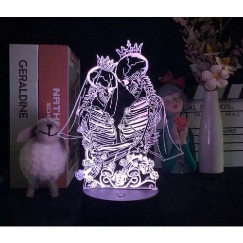 Acrylic 3D Neon Desk Lamp Anime Fans Room Decoration LED Night Light Bleach APP Control Color Changing Atmosphere Nightlight