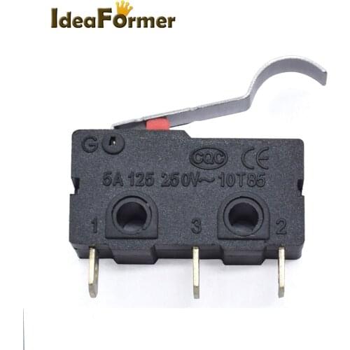 2/5/10pcs 3D Printer Accessories KW12 Micro Limit Sensor Auto Switch 5A 125 250V