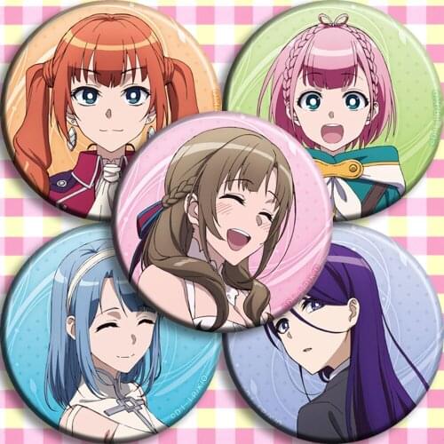 Anime Do You Love Your Mom and Her Two-Hit Multi-Target Attacks? Oosuki Mamako Cosplay Garniture Collect Badge Button Brooch Pin