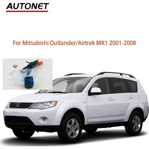 Autonet HD 1280*720 Fisheye Rear View Camera For Mitsubishi Outlander/Airtrek MK1 2001-2008 Car Vehicle Parking Accessories