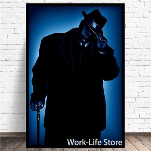 Biggie Smalls The Notorious B.I.G. Hip-Hop Music Canvas Painting Art On Wall Decor Poster And Prints Portrait Picture Decoration