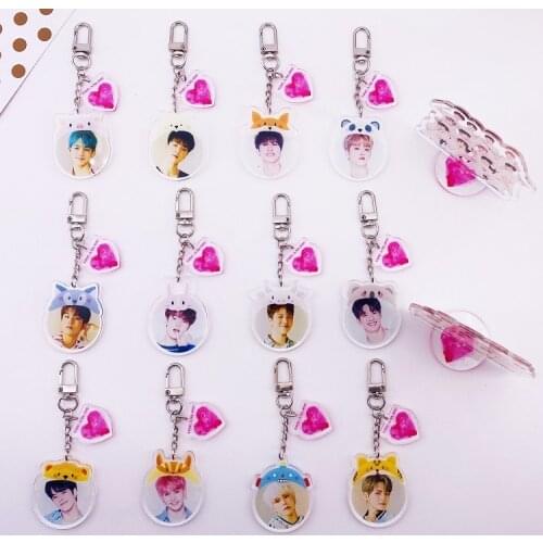 KPOP Treasure Yoshi Junkyu Hyunsuk Jihoon Mashiho Jaehyuk Asahi Yedam Haruto Jeongwoo Junghwan Doyoung keychain key ring pendant